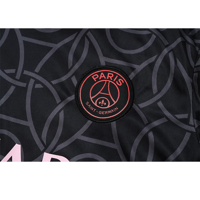 Chandal del Paris Saint-Germain Jordan Manga Corta 2024-2025 Negro - Pantalon Corto